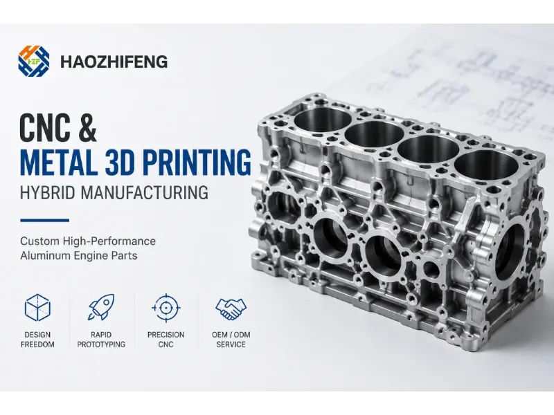 Cur CNC & Metal Printing Combo Is Popular in Aluminium Engine Manufacturing?