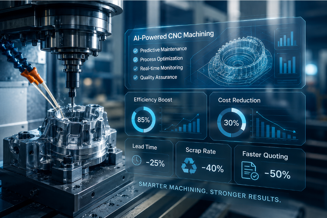 Utrum intelligentia artificialis possit facere CNC machinationem citius et efficaciorem?