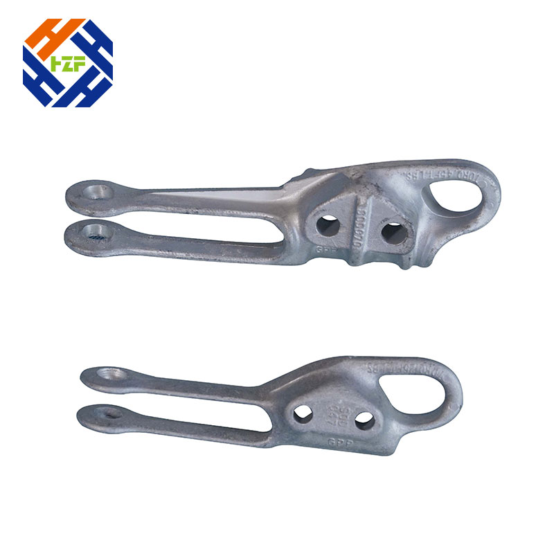 Aluminium Projiciens Deadends Bolted Rectae Lineae Strain Clamp